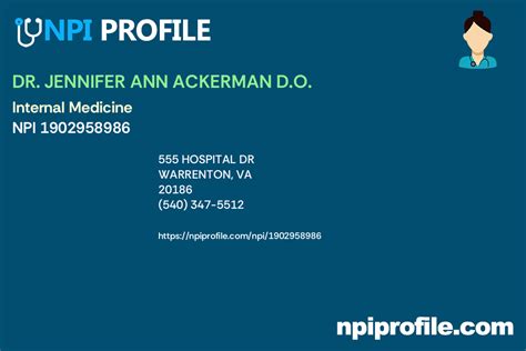 dr jennifer ackerman warrenton va